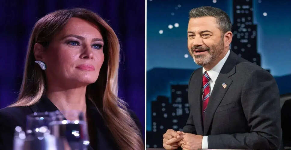 Melania Trump Condemns Jimmy Kimmel's Remarks Amid White House Incident