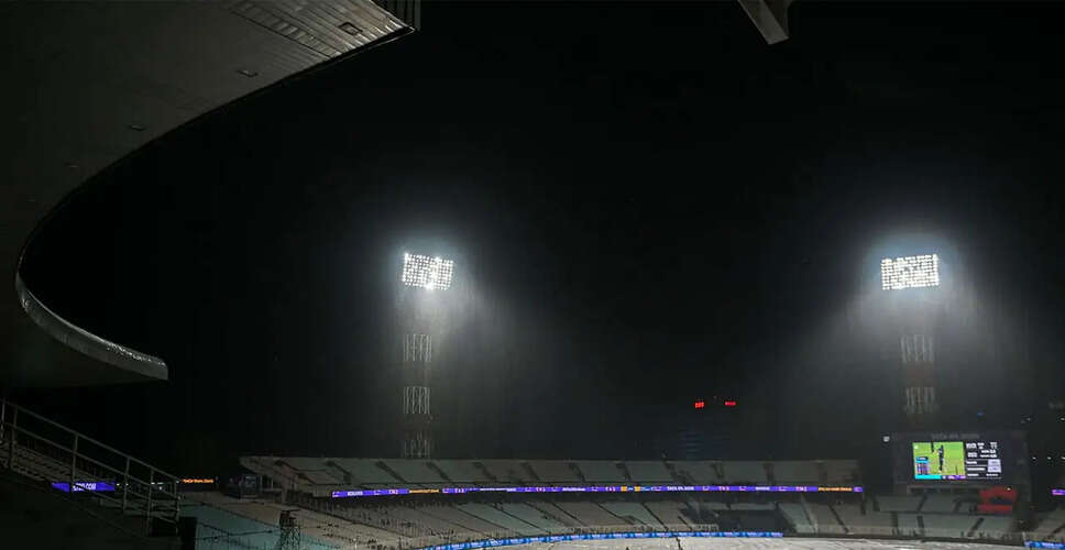 Rain Forces Abandonment of KKR vs PBKS Match at Eden Gardens