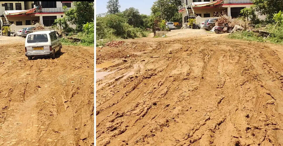 Residents Demand Urgent Repairs for Deteriorating Road in Kangra