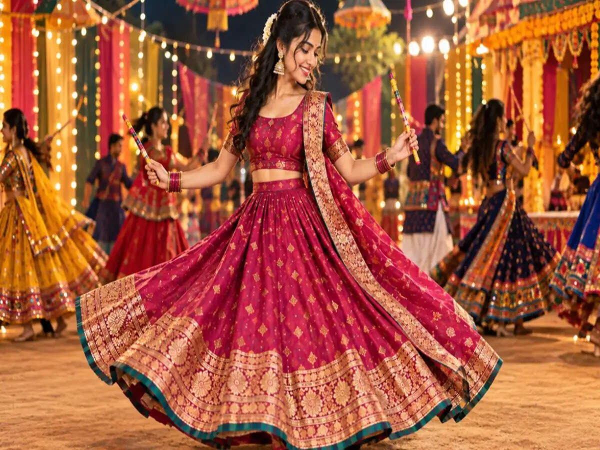 Stylish Garba Chunri and Dupatta Ideas for Navratri Celebrations