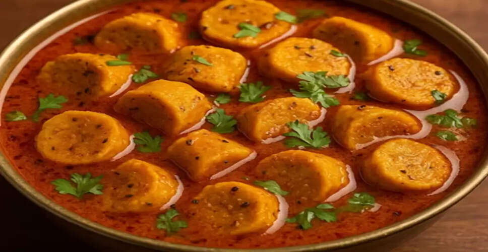 Delicious Gatte Ki Sabzi: A Traditional Rajasthani Delight