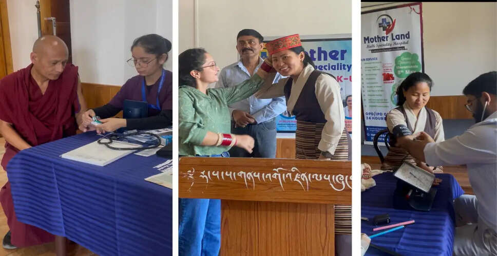 Free Health Camp in McLeodganj Promotes Community Wellness