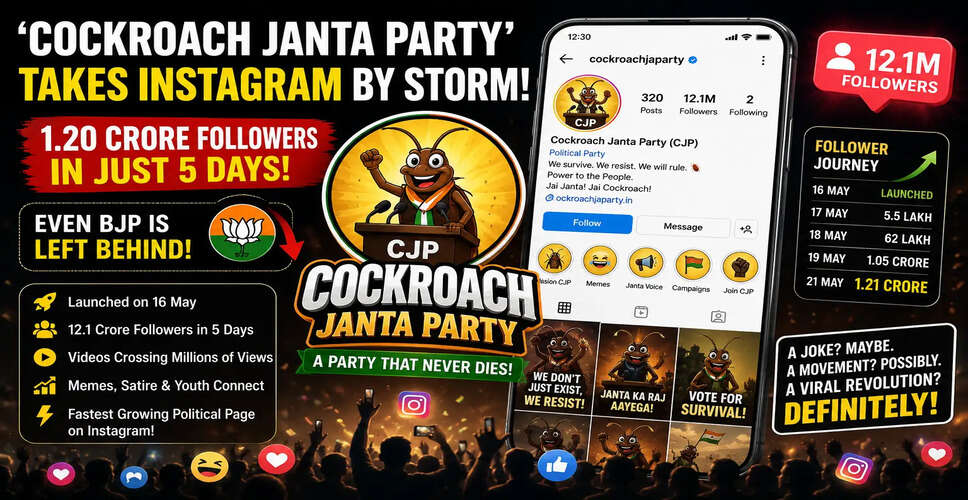 The Rise of the 'Cockroach Janta Party': A Viral Sensation on Instagram