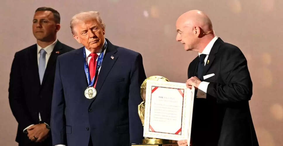 Donald Trump Receives FIFA's Inaugural Peace Prize Amid Online Backlash