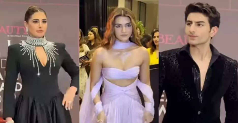 Bollywood Stars Dazzle at Mumbai Beauty Awards