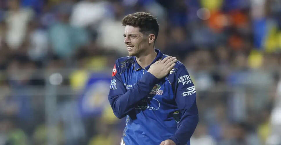 Mumbai Indians Face Setback as Mitchell Santner is Ruled Out of IPL 2026