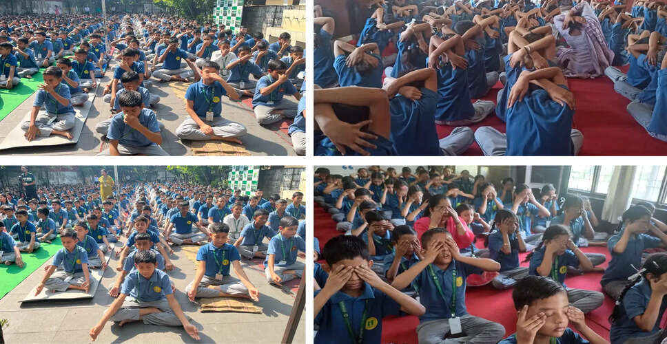 Himalyan Public Senior Secondary School Commemorates International Yoga Day with Enthusiasm
