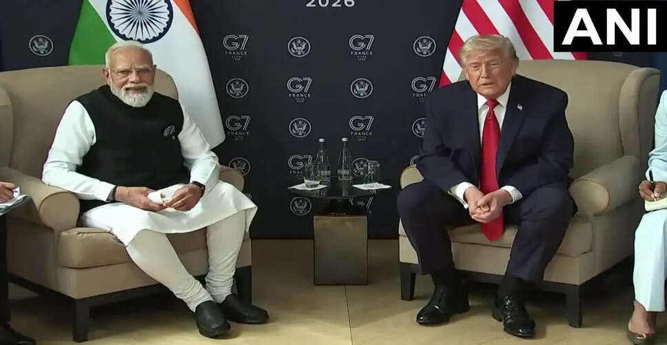 Modi and Trump Meet at G7: A Diplomatic Message from India