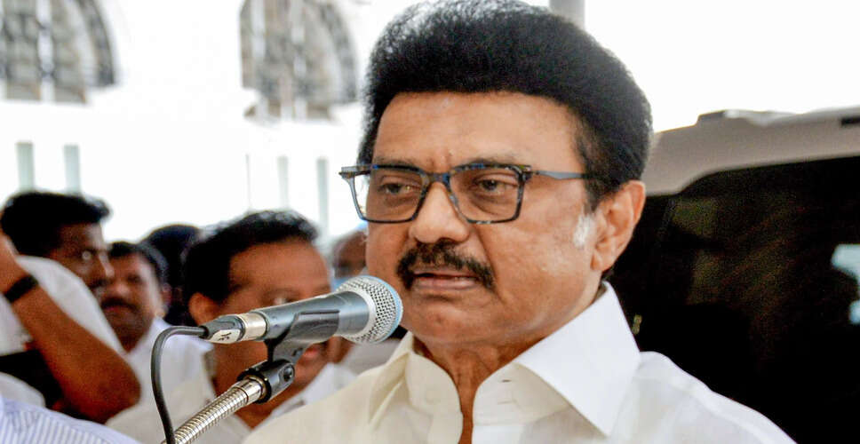 Tamil Nadu Chief Minister MK Stalin Hospitalized After Feeling Dizzy