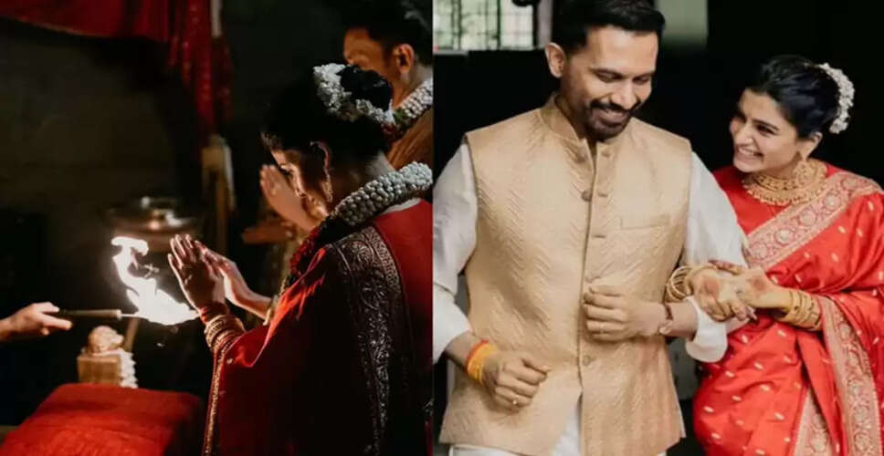 Samantha Ruth Prabhu Ties the Knot with Raj Nidimoru in a Beautiful Ceremony