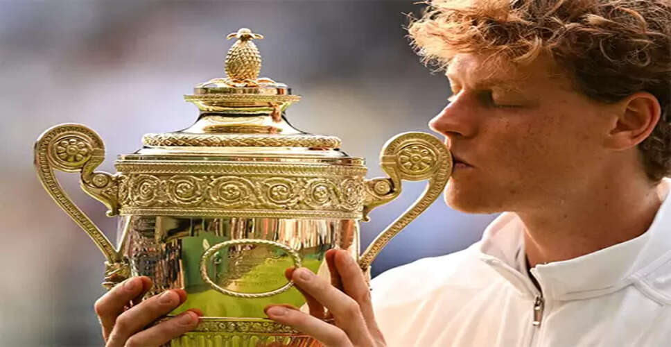 Jannik Sinner Claims First Wimbledon Title, Defeats Carlos Alcaraz