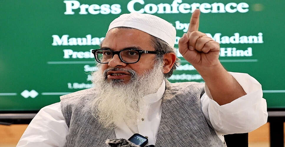 Condemnation of US Airstrikes on Iran by Jamiat Ulama-e-Hind President
