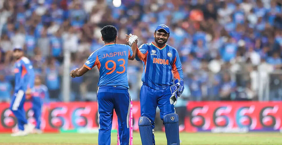 Sanju Samson Lauds Jasprit Bumrah After Thrilling T20 World Cup Semifinal Victory