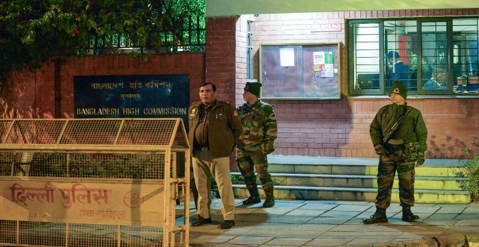 India Denies Security Breach at Bangladesh High Commission in New Delhi