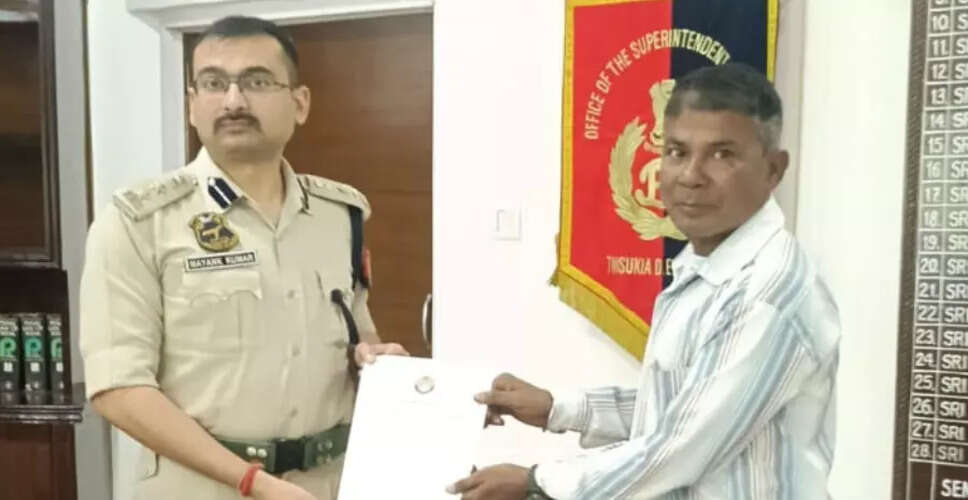 Local Tailor Honored for Two Decades of Traffic Management Service