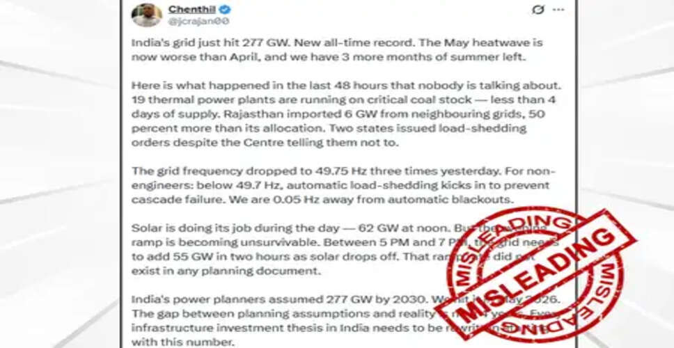 Is India Facing a Power Crisis? Government Sets the Record Straight!