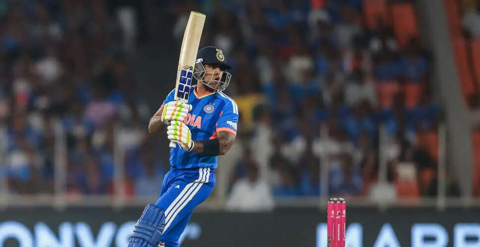 Suryakumar Yadav Reaches 4,000 Runs Milestone in International Cricket