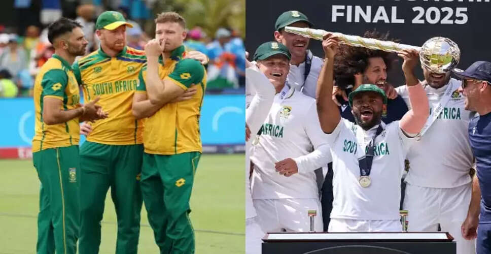 South Africa Claims Historic World Test Championship Title, Ending 27-Year ICC Drought