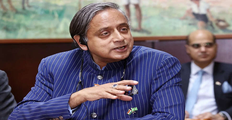 Shashi Tharoor Responds to Rahul Gandhi's Critique of PM Modi