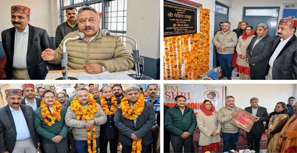 New School Building Unveiled in Chamba by Himachal Pradesh Education Minister