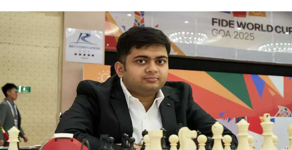 Diptayan Ghosh Shocks Ian Nepomniachtchi in FIDE World Cup 2025 Upset