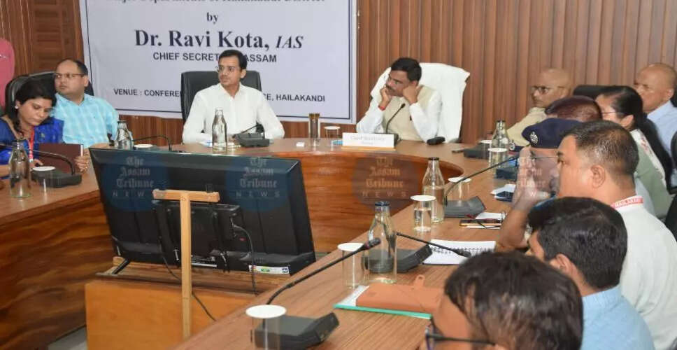 Chief Secretary Ravi Kota Advocates for Self-Employment in Hailakandi