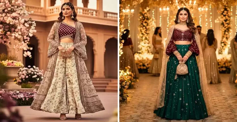 Stylish Indo-Western Outfits for the Wedding Season