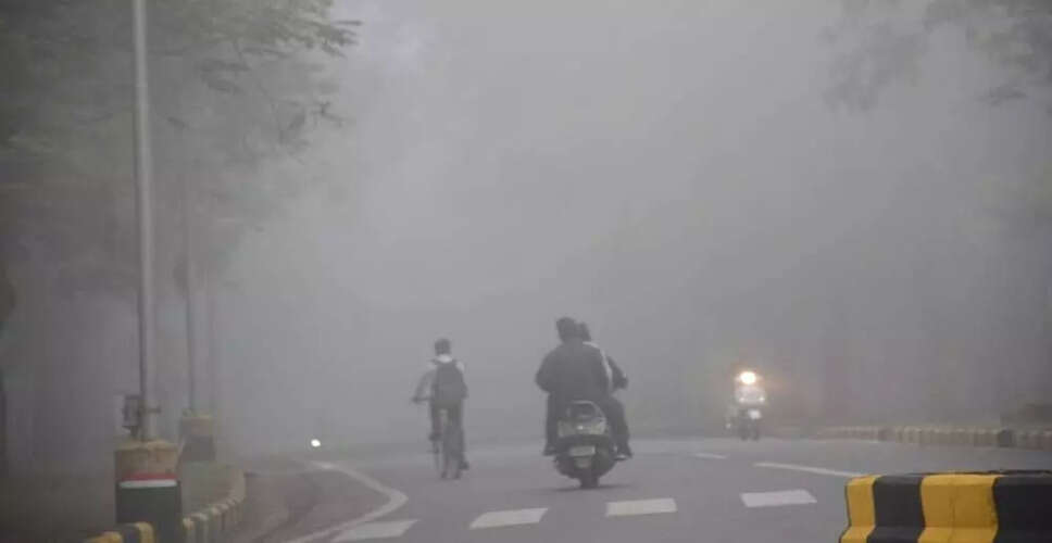 Persistent Fog and Winter Chill Expected in Northeast India