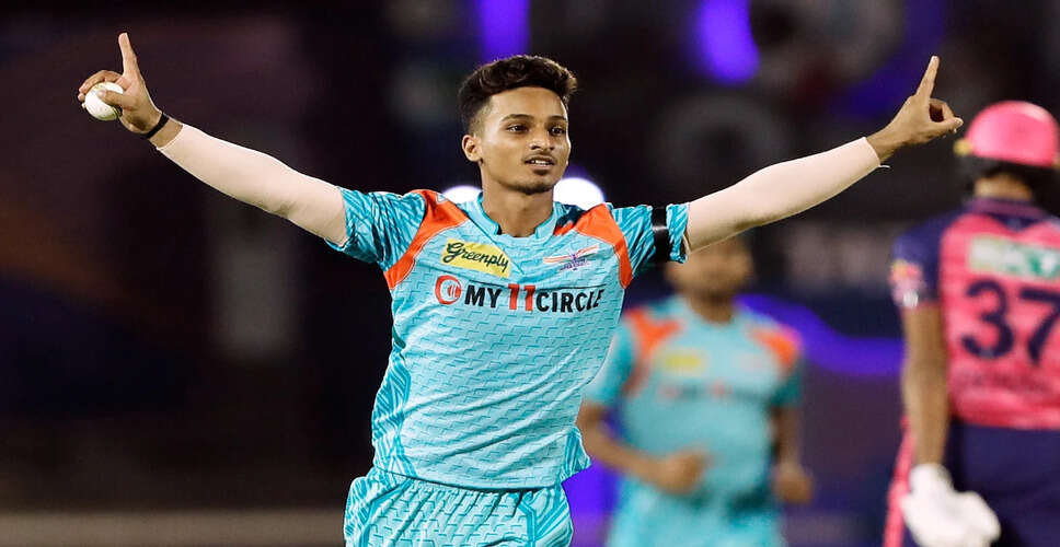 Ayush Badoni Joins Indian Cricket Team Following Washington Sundar's Injury