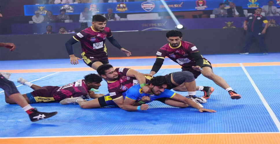 Kabaddi Champions League: Semi-Final Teams Decided After Thrilling Final League Day