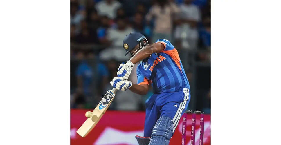 Sanju Samson Matches Kohli's T20 World Cup Record in Semifinal Showdown