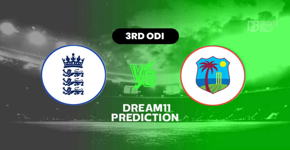 England vs West Indies: Anticipation Builds for Third ODI Clash