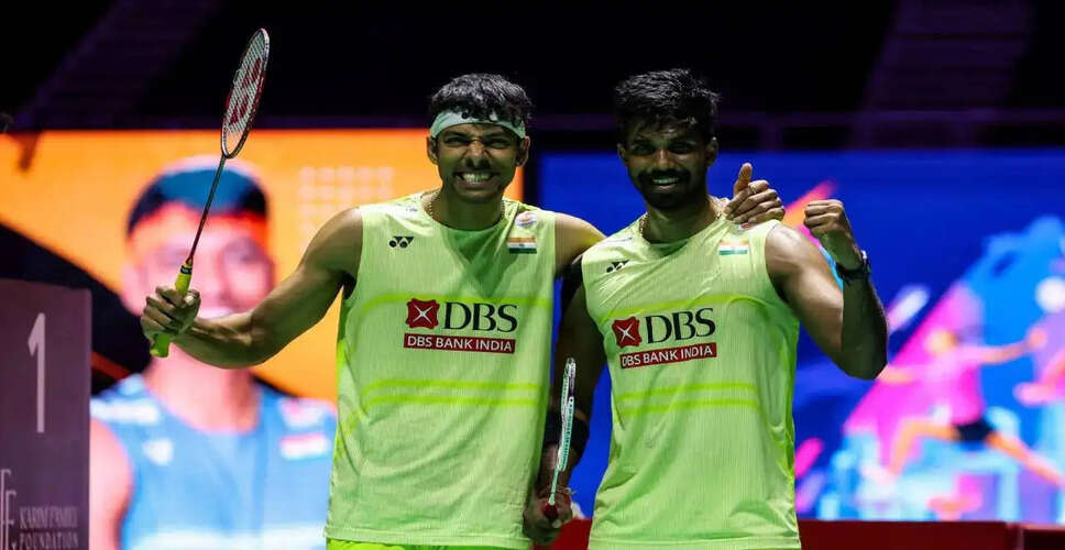 Historic Victory for Satwik Rankireddy and Chirag Shetty at Singapore Open 2026