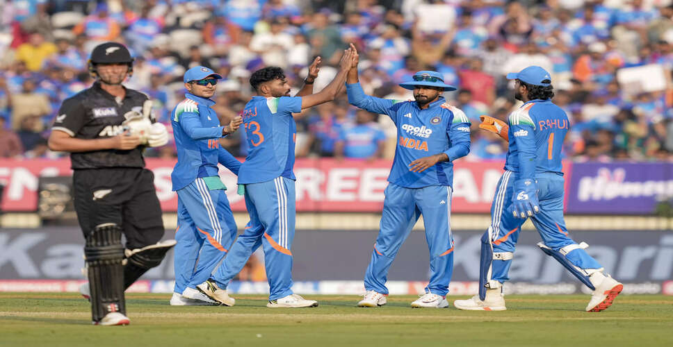 Kohli's Stellar Performance Boosts India Ahead of ODI Series Against New Zealand