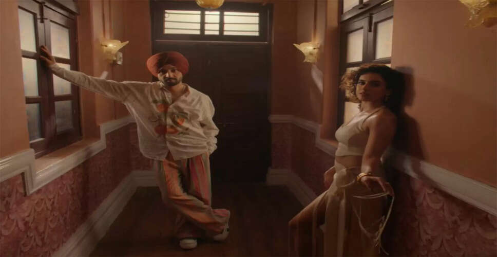 Diljit Dosanjh and Sanya Malhotra Unveil Festive Music Video 'Charmer'