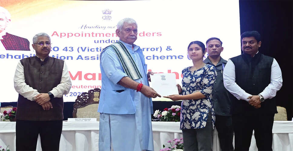 Modi Government Takes Action for Families Affected by Terrorism in Kashmir