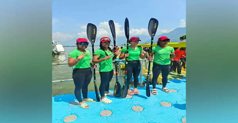 Madhya Pradesh Dominates Khelo India Water Sports Festival at Dal Lake
