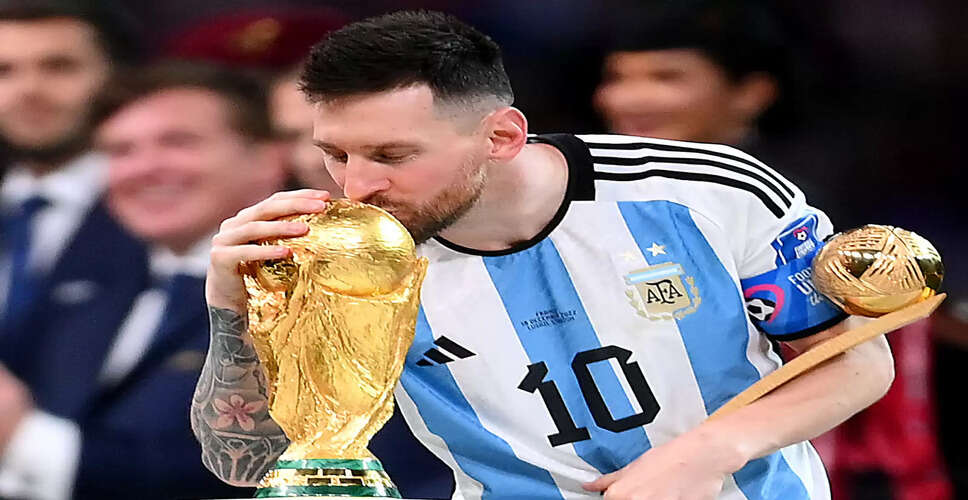 Lionel Messi Set to Visit Hyderabad for GOAT India Tour 2025