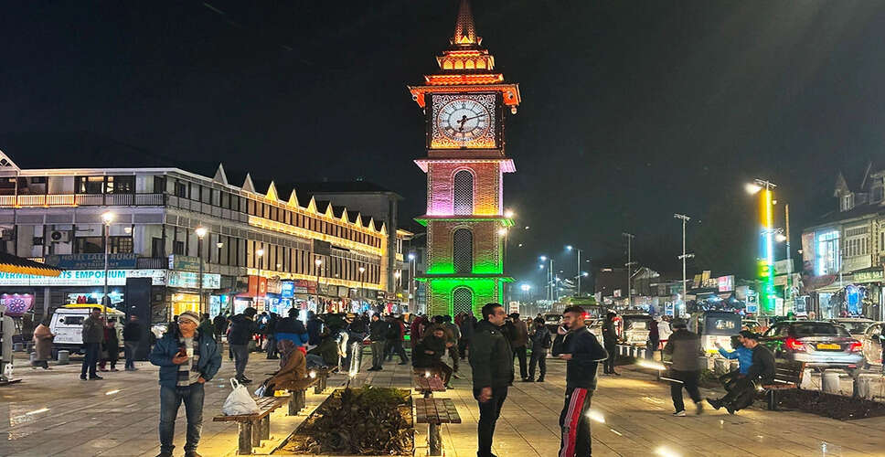 Kashmir Welcomes New Year with Enhanced Security and Festivities