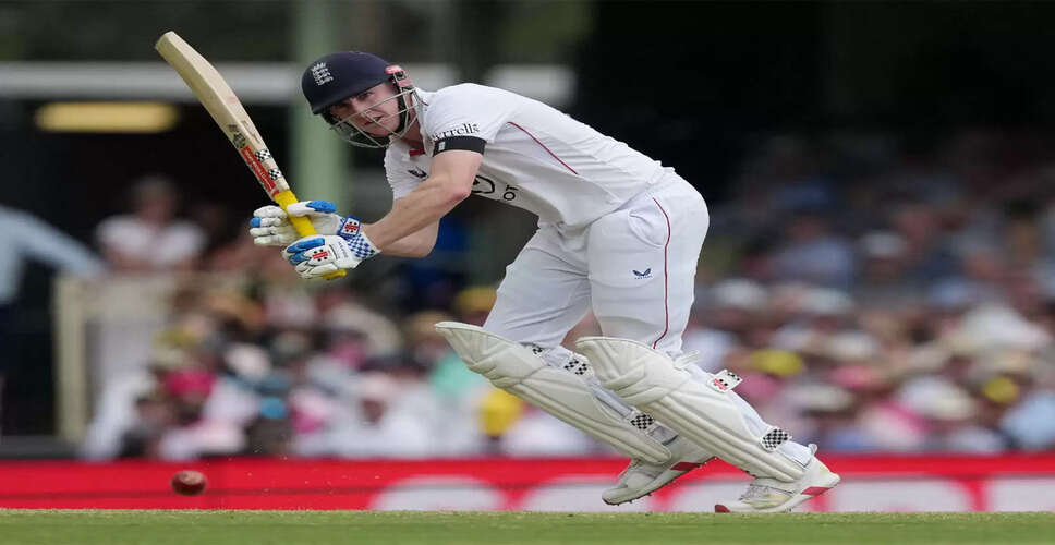 Harry Brook Reflects on Frustrating Ashes Series Performance