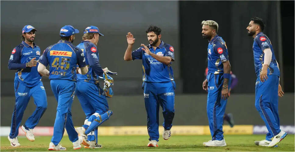 Shardul Thakur Shines as Mumbai Indians Secure Victory Over KKR