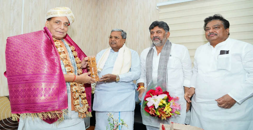 Karnataka Leaders Meet Defence Minister to Discuss Key Issues