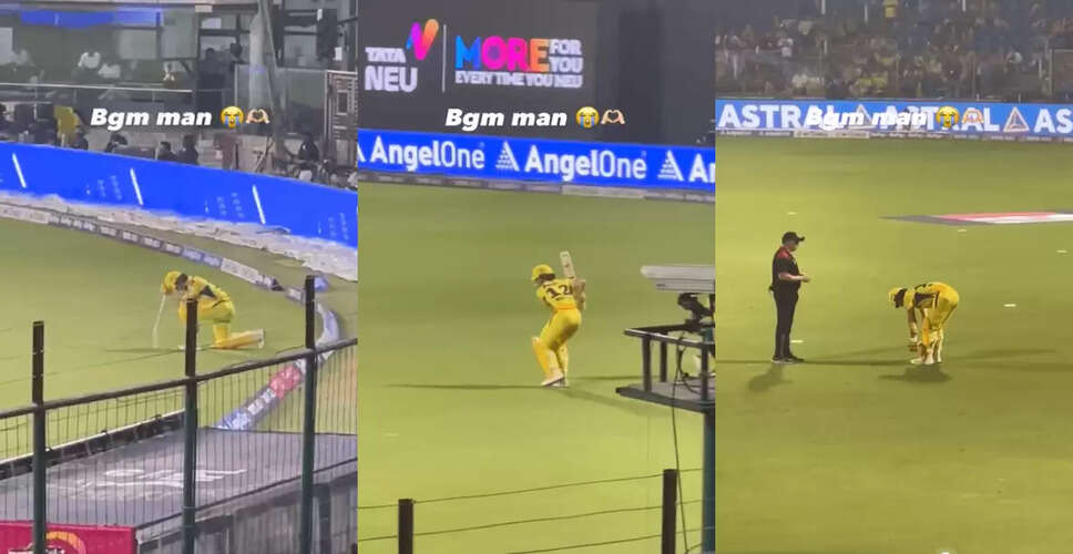 Dewald Brevis Steals the Show with Epic Entrance at IPL Match