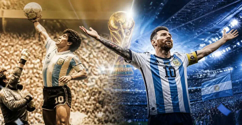 Argentina's Football Legends: Messi and Maradona's Historic June 22