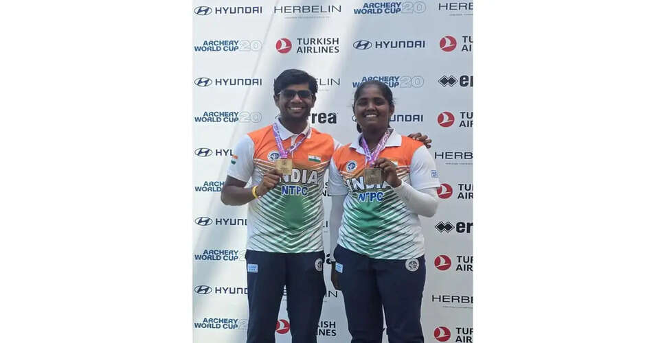 Indian Archery Triumphs with Historic Gold at World Cup