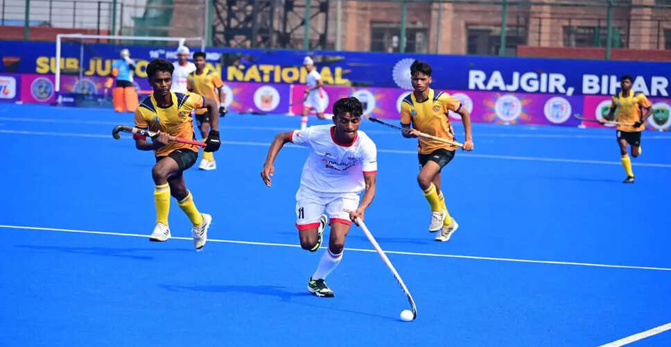 Exciting Quarter-Finals at the 16th Hockey India Sub Junior Men National Championship 2026