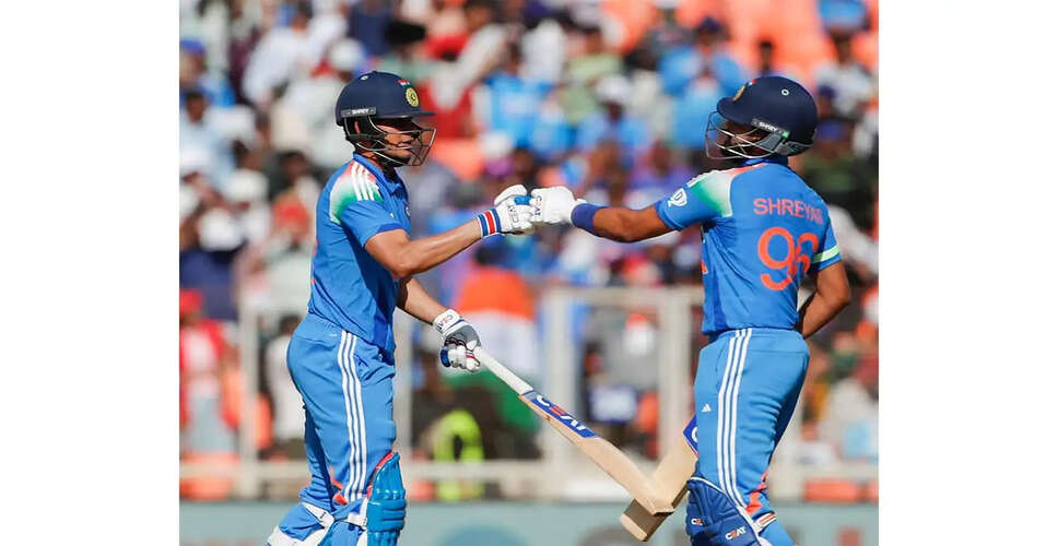 Shubman Gill and Shreyas Iyer Eye Milestones in Upcoming ODI Against Afghanistan