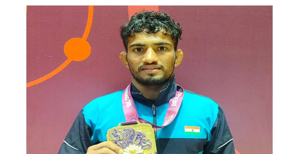 Indian Grapplers Shine at U23 Asian Championships in Vietnam