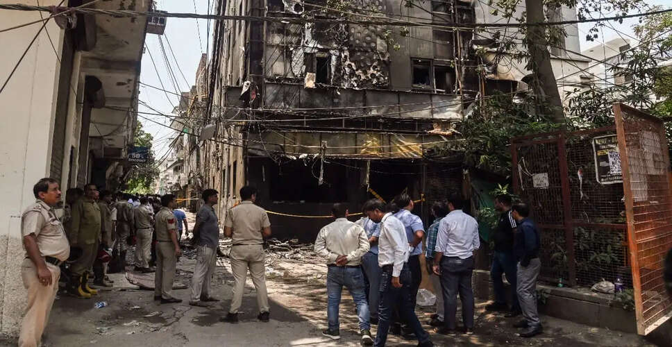 Tragic Hotel Fire in Delhi Claims Lives of 21, Including 17 Foreign Nationals