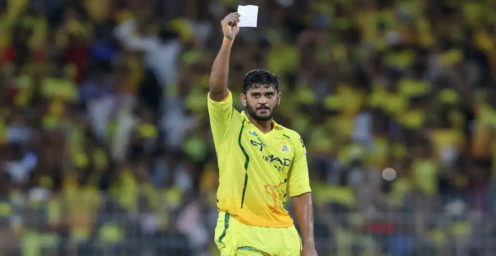 Urvil Patel's Stunning Performance Leads CSK to Victory Over LSG